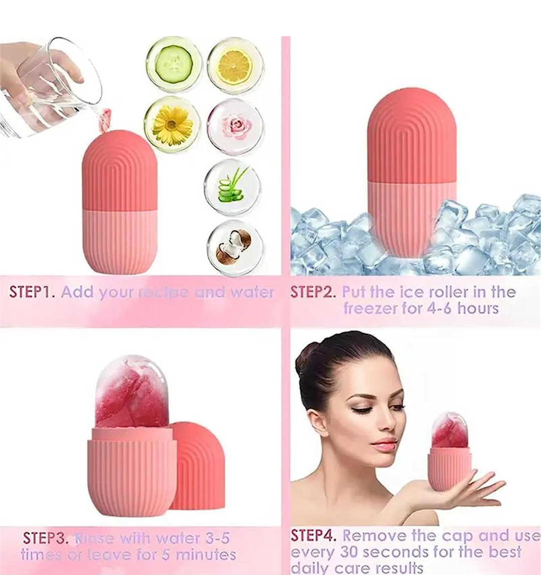 Ice Face Roller For Face / For Fine Lines / Sagging Skin / Pores